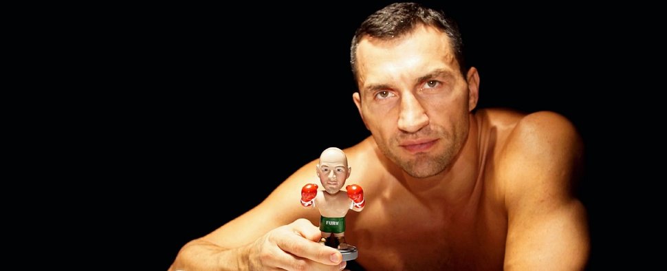 Der vermeintliche Box-Zwerg Tyson Fury setzte Wladimir Klitschko Schachmatt – Bild: RTL