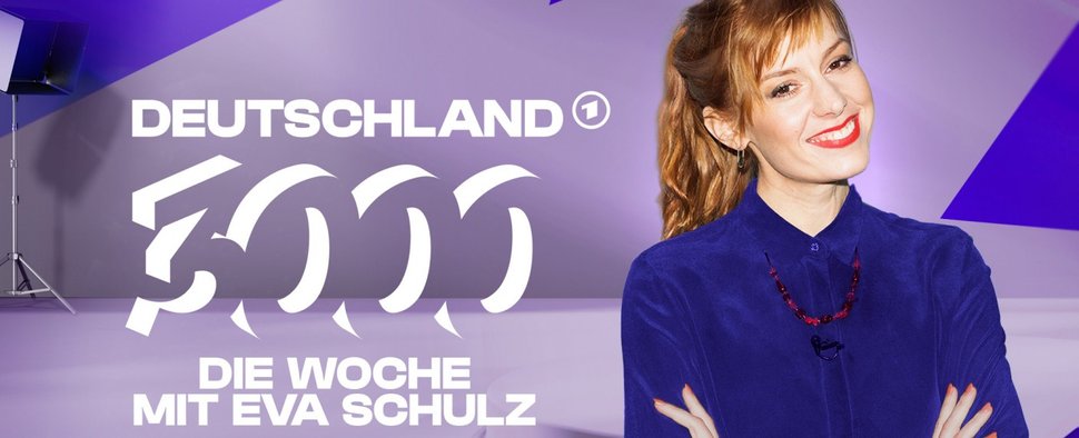 „Deutschland3000 – Die Woche“ mit Eva Schulz – Bild: SWR/Nicolas de Leval Jezierski