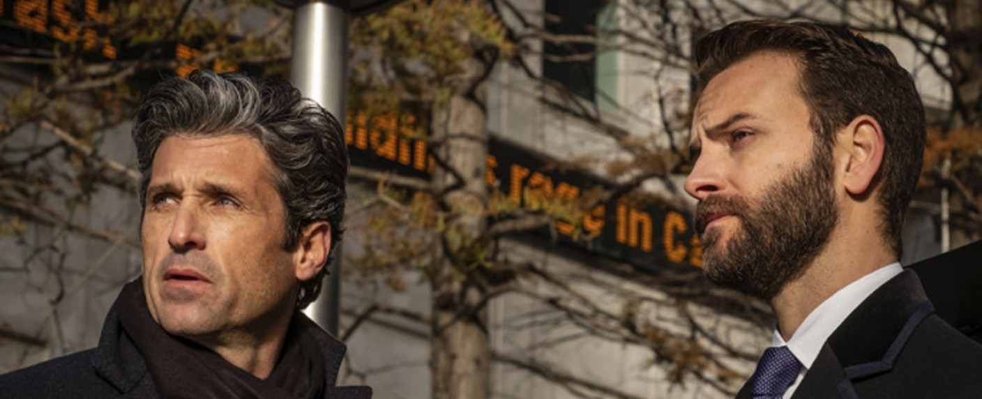 „Devils“: Trailer zur neuen Sky-Serie mit Patrick Dempsey („Grey’s Anatomy“) – Im Finanz-Thriller spielt auch Lars Mikkelsen mit – Bild: Sky Studios