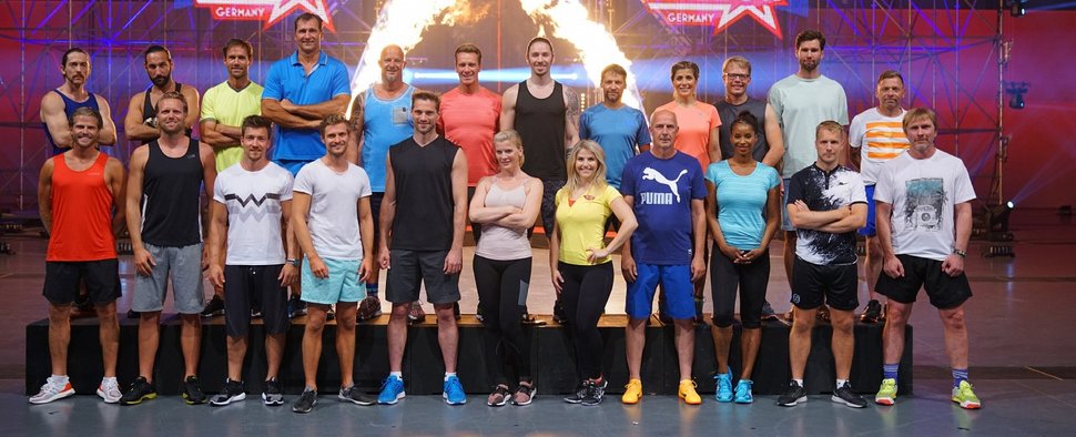 Die 23 prominenten Teilnehmer von „Ninja Warrior Germany“ – Bild: MG RTL D / Stefan Gregorowius