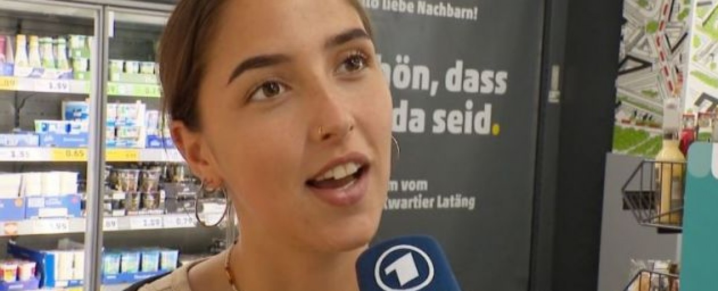 „Saublöder Fehler“: WDR entschuldigt sich für Mogelei in „Tagesschau“-Beitrag – Angebliche Penny-Kundin war WDR-Mitarbeiterin – Bild: ARD/​Screenshot