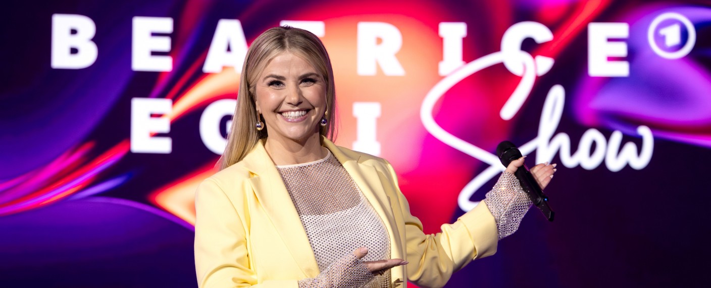 „Die Beatrice Egli Show“: Diese Gäste sind am 19. April 2025 dabei – Marianne Rosenberg, Conchita Wurst, Melissa Naschenweng, Uwe Ochsenknecht und Co. – Bild: SWR/​Manuela Steinemann