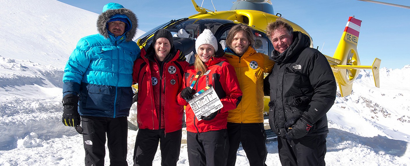 „Die Bergretter“: ZDF dreht achte Staffel – Markus Kofler und Co. können weiter Leben retten – Bild: obs/​ZDF/​Thomas R. Schumann