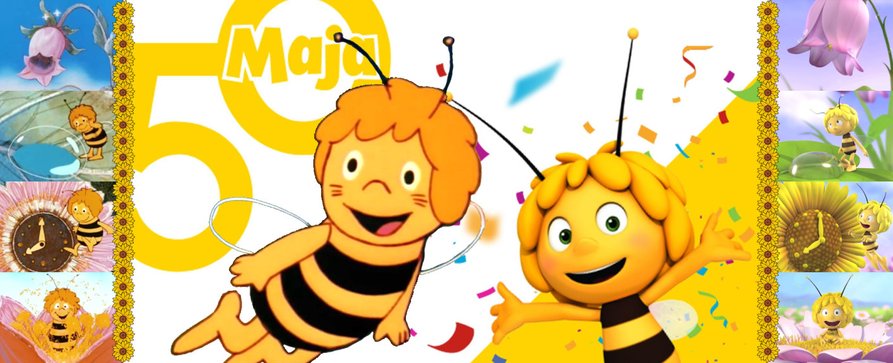 50 Jahre „Die Biene Maja“ im ZDF: Zwischen Kindheitserinnerung und 3D-Zukunft – Wie eine kleine Biene Generationen verbindet und den Glauben an das Gute wachhält – Bild: ZDF/​ORF/​Apollo-Film/​Studio 100/​Collage by FG