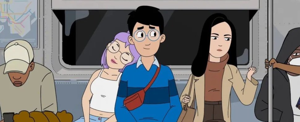 Die Dang-Geschwister in „Dang!“: (v. l.) Eunice, Andrew und Ruthie – Bild: Netflix