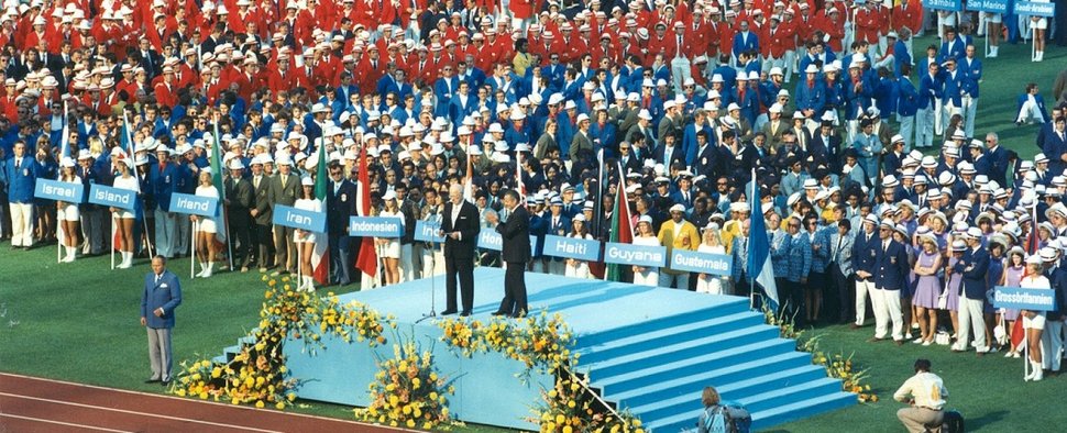 Die Eröffnungsfeier der Olympischen Spiele 1972 in München – Bild: BR/Foto Sessner