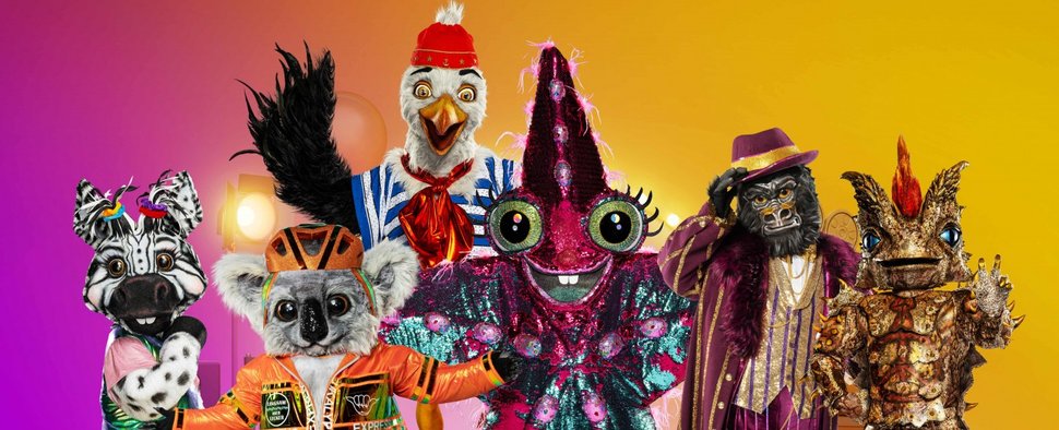 Die ersten sechs Masken der neuen Staffel – Bild: ProSieben