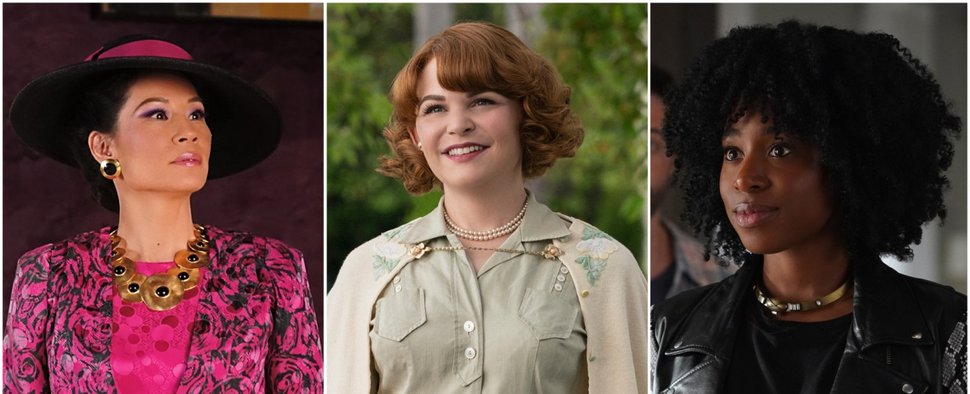 Die Hauptdarstellerinnen von „Why Women Kill“: (v.l.) Ginnifer Goodwin, Lucy Liu und Kirby Howell-Baptiste – Bild: CBS All Access