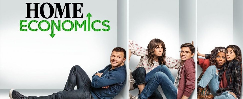 Die Hayworth-Geschwister mit ihren Ehepartnern in „Home Economics“ – Bild: ABC