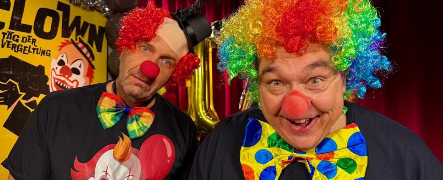 „SchleFaZ“: Kalkofe und Rütten versprechen Horror-Clowns und Zombie-Haie – Details zu den neuen Ausgaben bei Nitro – und zu einem besonderen Jubiläum – Bild: RTL/​KALK TV