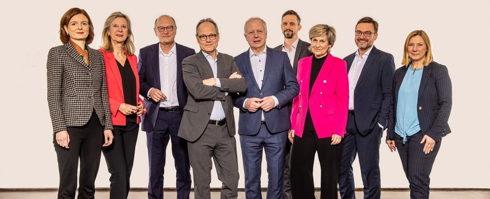 Die Intendantinnen und Intendanten der ARD bei ihrer Sitzung in Hannover – Bild: SWR/NDR/Axel Herzig