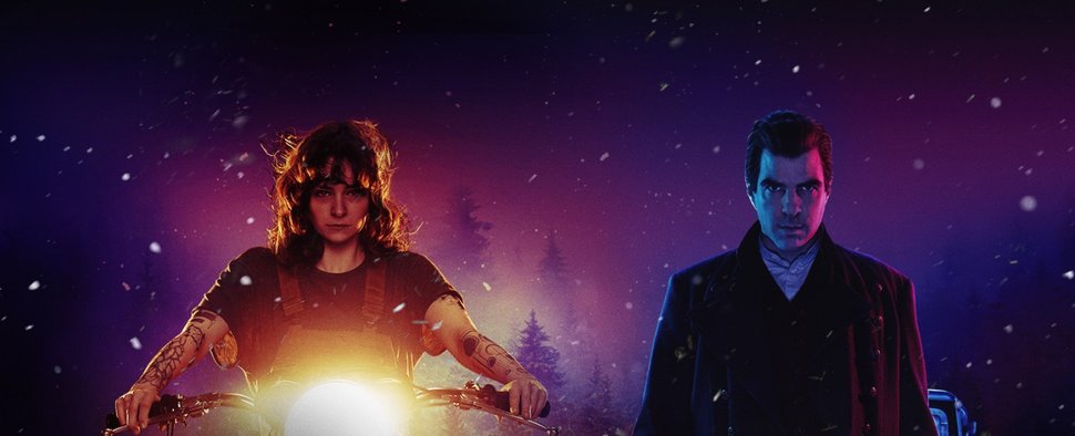 Licht und Schatten in der Key-Art zur zweiten Staffel von „NOS4A2“ – Bild: AMC