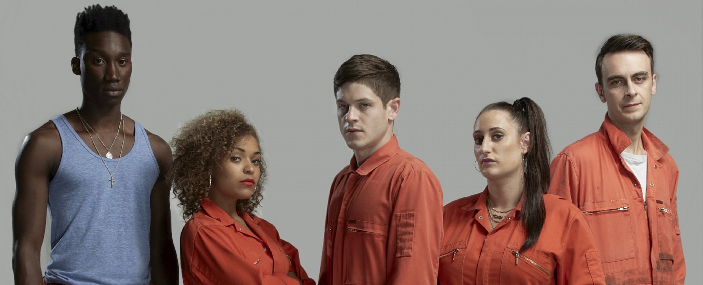 „Misfits“: Free-TV-Premiere der dritten Staffel bei ZDFneo – Acht neue Folgen der Anti-Superheldenserie im Nachtprogramm – Bild: ZDF/​Todd Antony