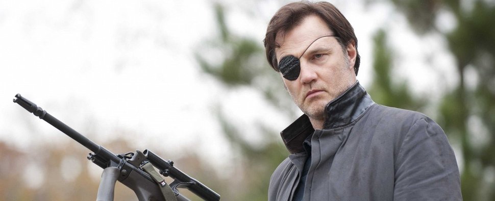 Die neue Rolle von David Morrissey ist erneut martialisch – hier als „The Governor“ in „The Walking Dead“ – Bild: AMC
