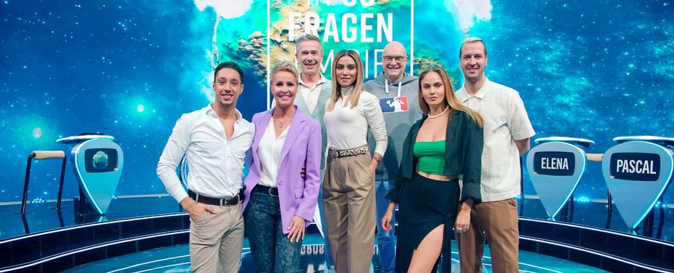 Die prominenten Gäste zum Auftakt der „großen GEO-Show“ – Bild: RTL/Stefan Gregorowius