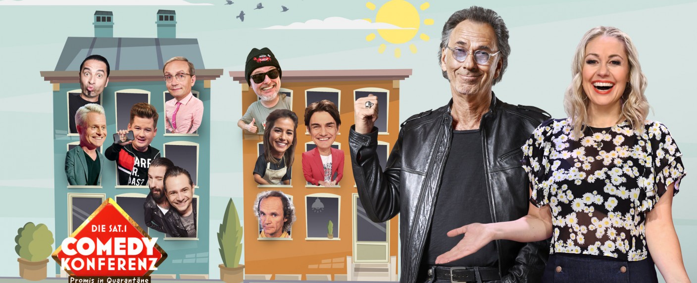 Corona: Balder macht Live-Quarantäne-Show, VOX begleitet Auswanderer in Corona-Zeiten – Weiteres „Hart aber fair extra“ am Montag im Ersten – Bild: Sat.1