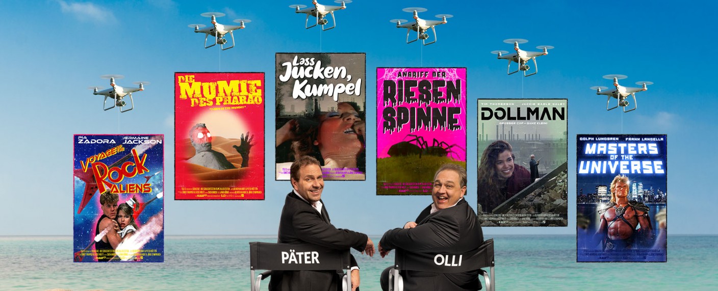 „SchleFaZ“: Sommerstaffel startet heute mit 111. Film – Riesenspinnen, Kumpel mit Juckreiz und die „Masters of the Universe“ – Bild: obs/​TELE 5/​Sven Knoch für TELE 5