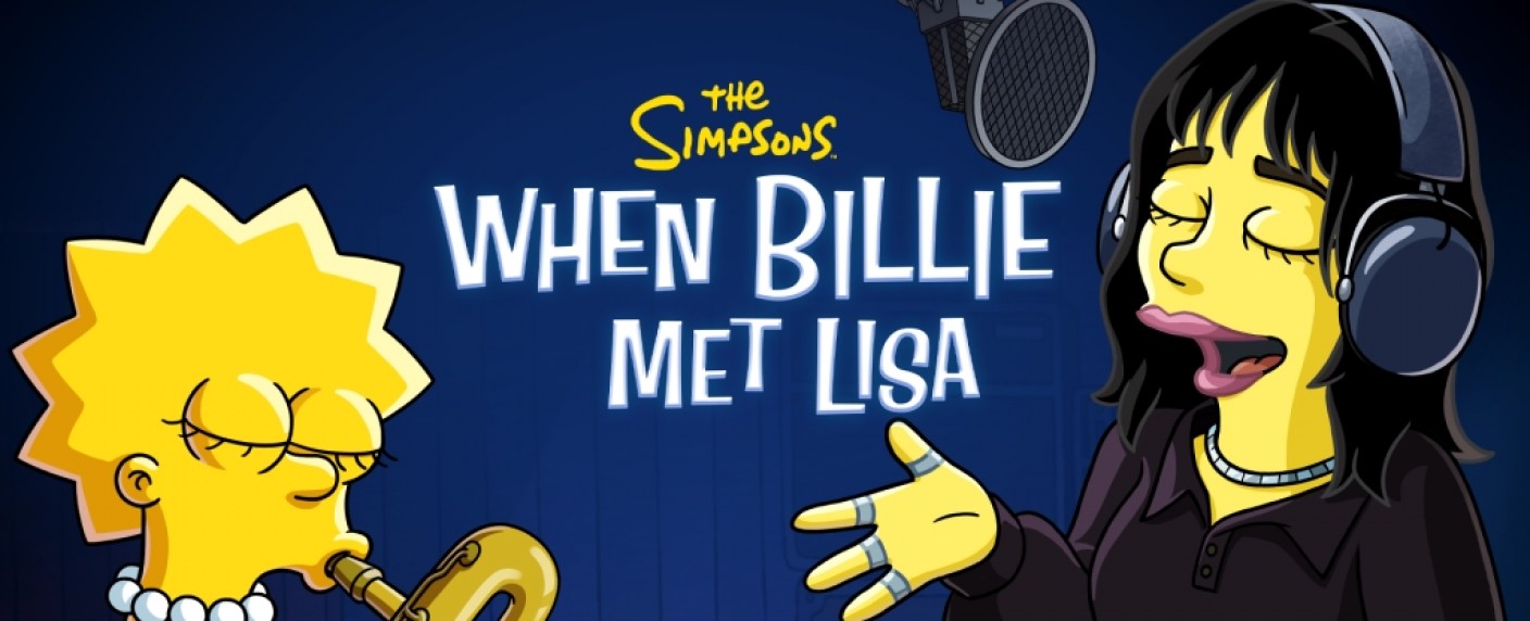 „Die Simpsons“: In neuem Kurzfilm bei Disney+ trifft Lisa auf Billie Eilish – Bereits in dieser Woche heißt es: „When Billie Met Lisa“ – Bild: Disney+