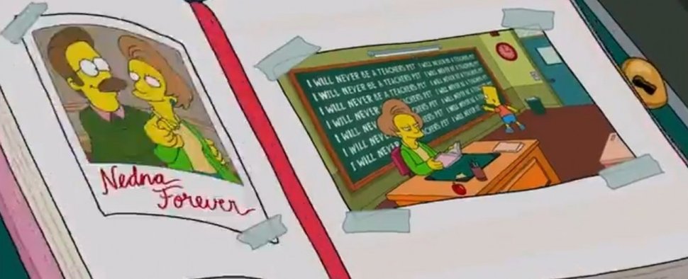 „Die Simpsons“ nahmen noch mal Abschied von Edna Krabappel – Bild: FOX