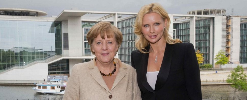 „Die Staatsaffäre“ mit Veronica Ferres, aber ohne Angela Merkel – Bild: SAT.1/Michael Kappeler