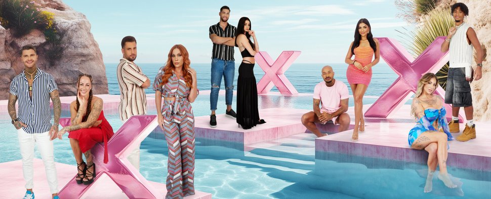 Die Teilnehmer der ersten Staffel von „Match My Ex“ – Bild: Joyn/René Lohse