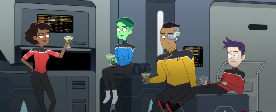Die vier Protagonisten von „Star Trek: Lower Decks“ – Bild: CBS All Access