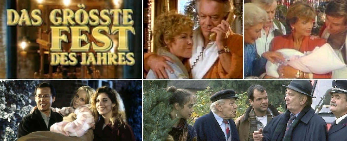 „Das größte Fest des Jahres“: ZDFneo wiederholt Weihnachts-Special seiner Familienserien – Heiliger Abend in der „Schwarzwaldklinik“ und bei „Zwei Münchnern in Hamburg“ – Bild: ZDF/​Neue Deutsche Filmgesellschaft