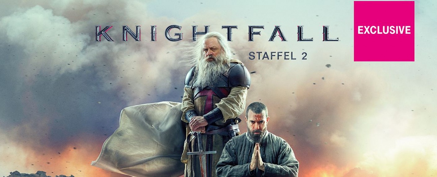 „Knightfall“: Zweite Staffel mit Neuzugang Mark Hamill ab Juli mit Deutschlandpremiere – Magenta TV setzt seinen Geschichts-Thriller fort – Bild: A+E Studios/​Lionsgate/​Magenta TV