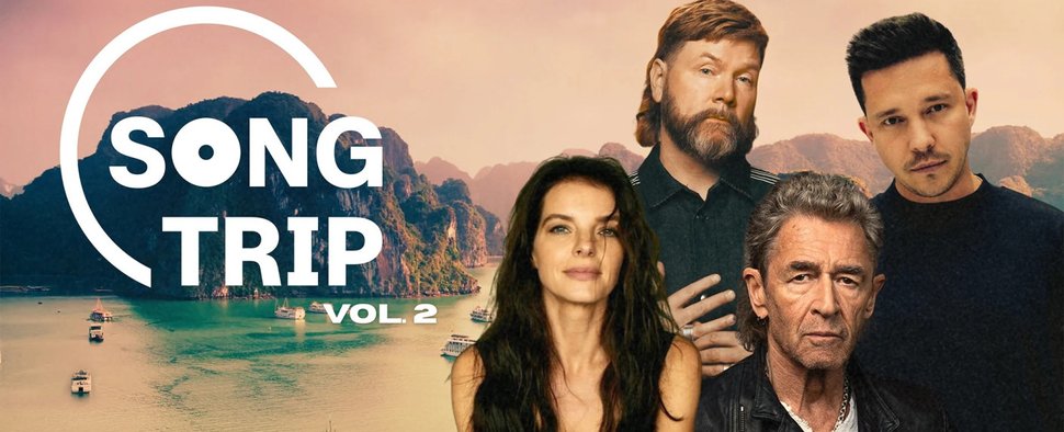 (v. l. n. r.) Yvonne Catterfeld, Rea Garvey, Peter Maffay und Nico Santos gehen dieses Mal auf Erkundungstour – Bild: ZDF