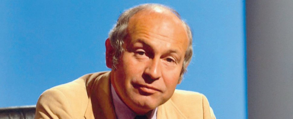 Dieter Kronzucker als erster „heute-journal“-Moderator 1978 – Bild: ZDF