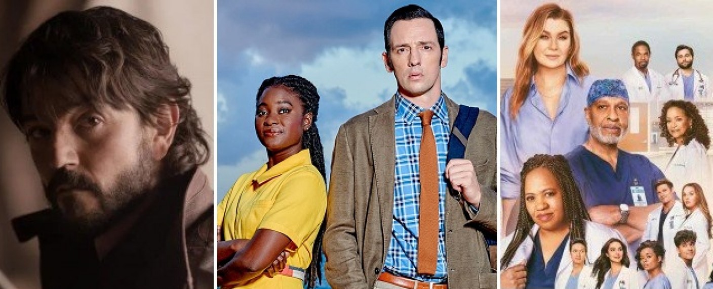 Disney+- und Star-Highlights im April: „Andor“, „Death in Paradise“, „Grey’s Anatomy“, „Doctor Who“ mit neuen Staffeln – Plus neue Serien „Dying for Sex“, „The Stolen Girl“, „Deli Boys“ und mehr – Bild: Lucasfilm/​BBC/​ABC