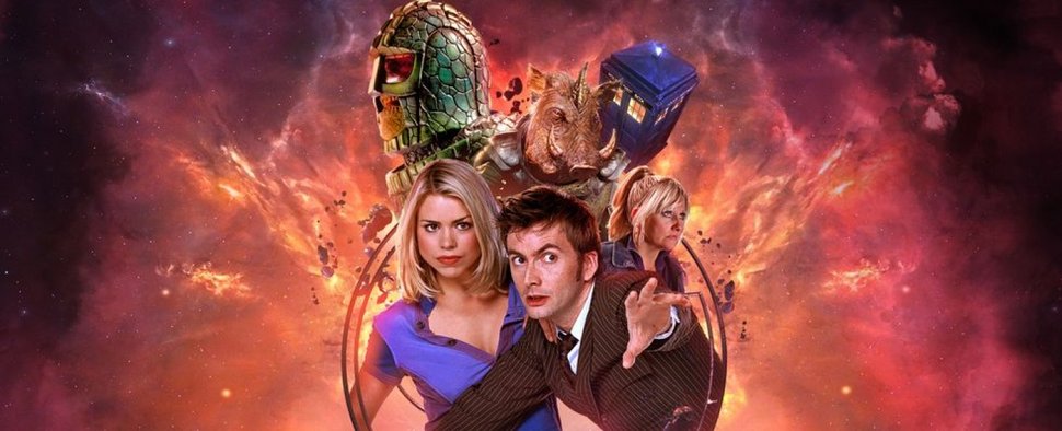 „Doctor Who“ mit Billie Piper und David Tennant – Bild: BBC