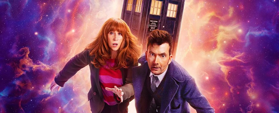 „Doctor Who“-Jubiläum mit Catherine Tate und David Tennant (v.l.) – Bild: BBC