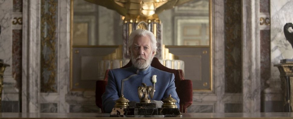 Donald Sutherland in „The Hunger Games: Mockingjay – Part 1“ – Bild: Lionsgate