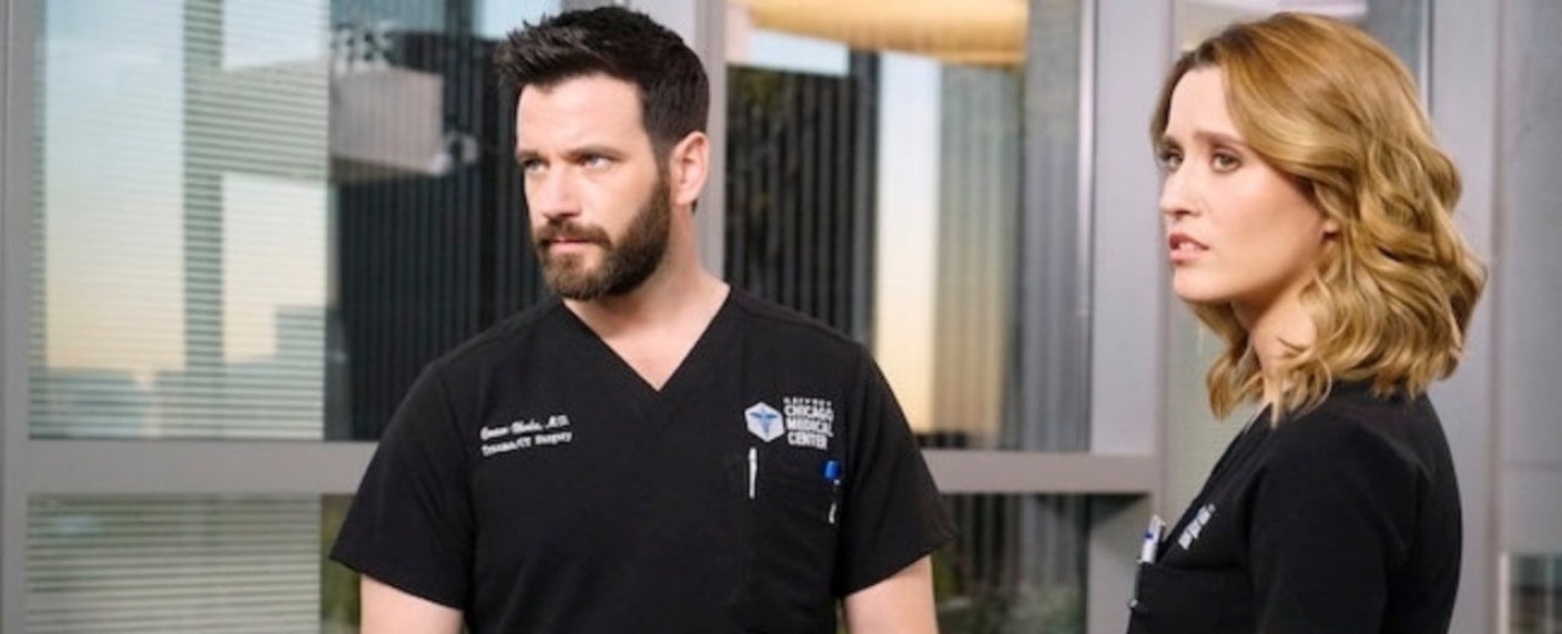 „Chicago Med“: So wurden Colin Donnell und Norma Kuhling aus der Serie geschrieben – Auftakt der fünften Staffel brachte letzten Auftritt von Connor und Ava – Bild: Elizabeth Sisson/​NBC