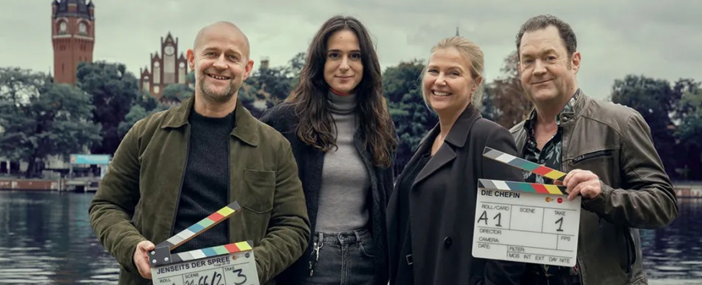 Krimi-Crossover von „Die Chefin“ und „Jenseits der Spree“ geplant – Jürgen Vogel und Katharina Böhm ermitteln erstmals gemeinsam – Bild: ZDF/​Oliver Feist