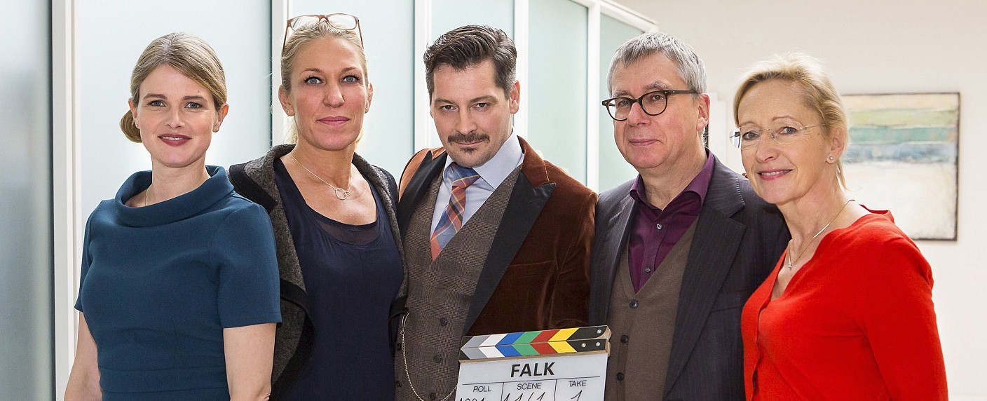 „Falk“: ARD dreht Anwalts-Comedyserie – Fritz Karl und Mira Bartuschek in den Hauptrollen – Bild: ARD Das Erste