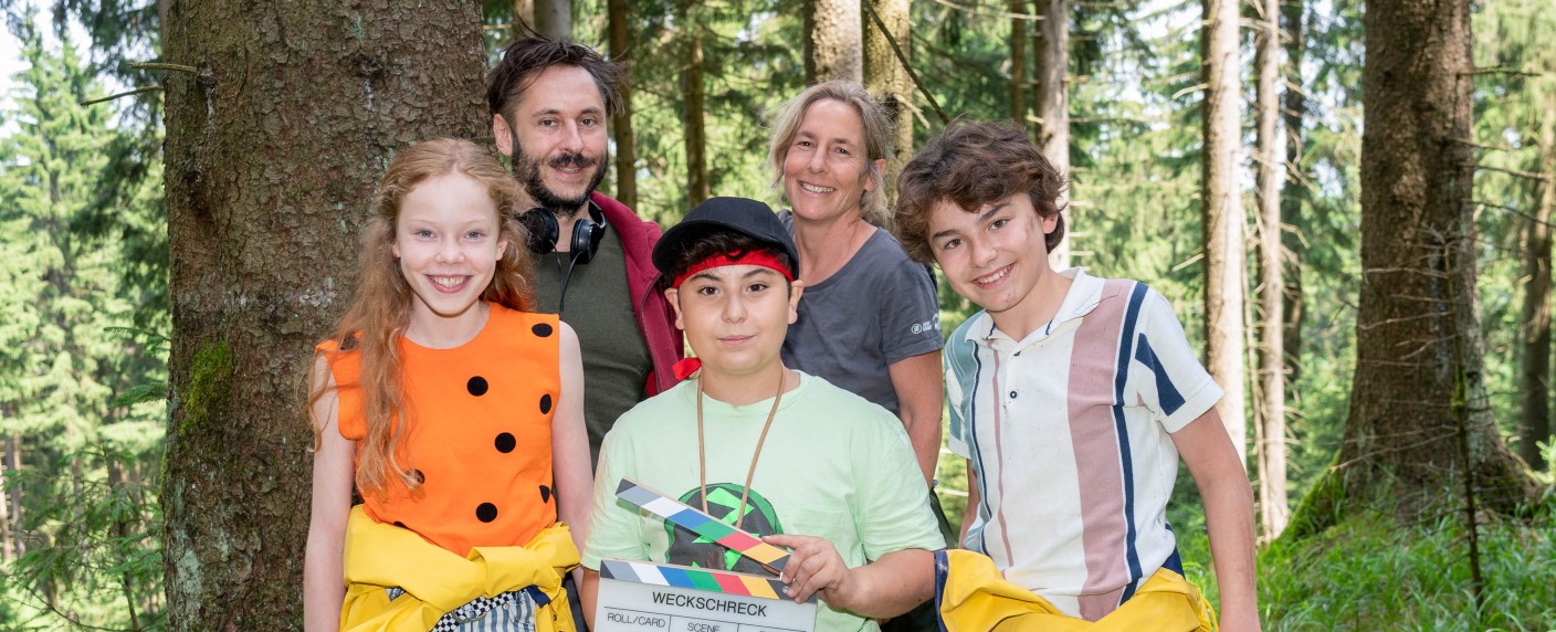 „Weckschreck“: ZDF dreht neue Kinderserie mit Animationsanteilen – Die verrückten Träume eines Jungen werden Wirklichkeit – Bild: ZDF/​Steffen Junghans