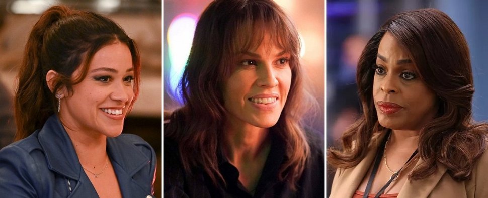 Drei neue Protagonistinnen: Gina Rodriguez in „Not Dead Yet“, Hilary Swank in „Alaska“ und Niecy Nash-Betts in „The Rookie: Feds“ – Bild: ABC