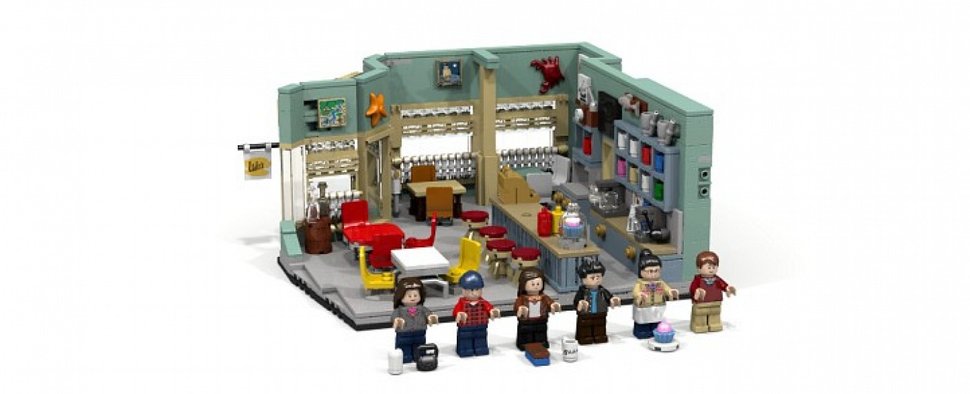 Das „Gilmore Girls“ Set „Luke’s Diner“ – Bild: Nutzer Rainer Zufall/Legos Ideas-Portal