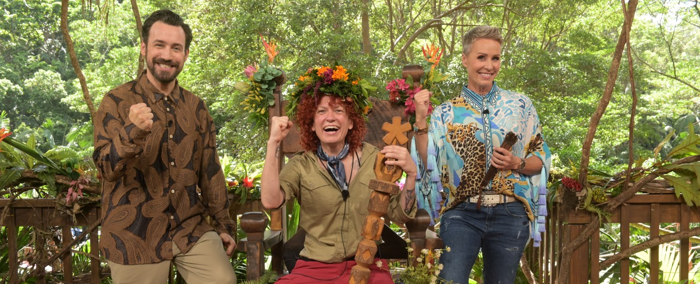 Quoten: Dschungelcamp-Finale so stark wie seit 2017 nicht mehr – „Frühling“-Rückkehr macht das ZDF froh, aber „Tatort“ holt Gesamtsieg – Bild: RTL/​Stefan Thoyah