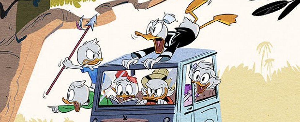 Ein erstes von Diseny XD veröffentlichtes Bild zur „DuckTales“-Neuauflage – Bild: Disney XD