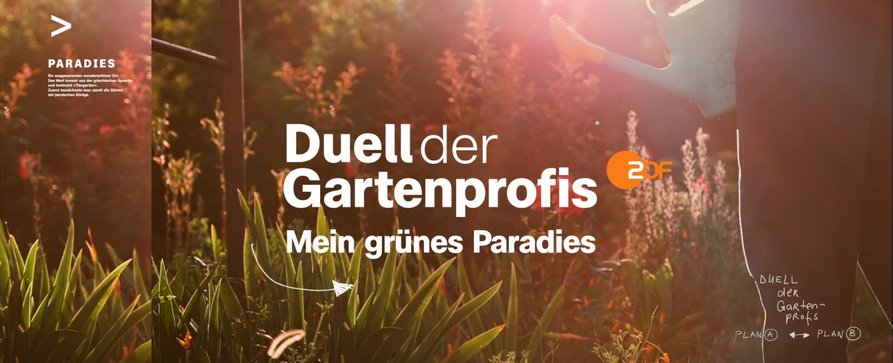 „Duell der Gartenprofis“: Darum geht es in dem neuen Spin-Off – Ableger „Mein grünes Paradies“ startet demnächst im ZDF – Bild: ZDF/​Vielfein