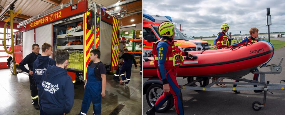 „#ehrensache – die Jugendfeuerwehr“ und „#ehrensache – die DLRG-Jugend“ als Doppel-Doku-Premiere bei KiKA – Bild: Mingamedia Entertainment/NDR/NDR 2026/Mingamedia