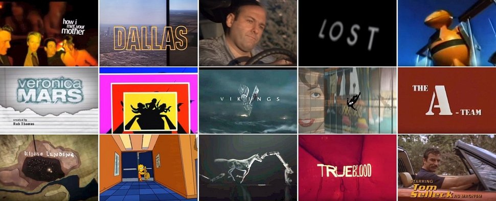 Eine Zeitreise durch die Gesichte der Opening Credits – Bild: Collage: TV Wunschliste