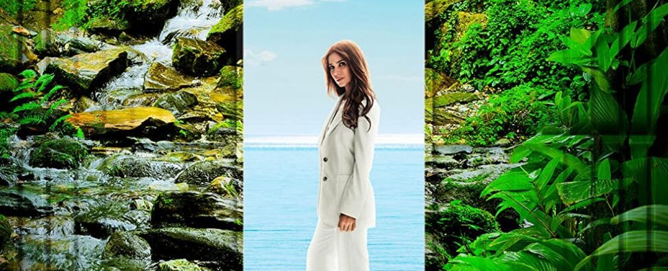 Elena Roarke (Roselyn Sanchez) empfängt in „Fantasy Island“ Gäste in paradiesischer Umgebung – Bild: Fox Entertainment