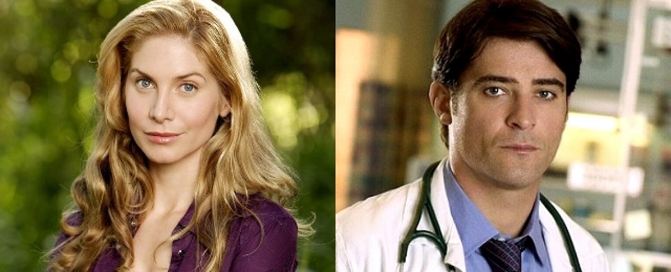 Elizabeth Mitchell (l.) und Goran Visnjic (r.) sind die neuen Hauptdarsteller von „Crossing Lines“ – Bild: NBC