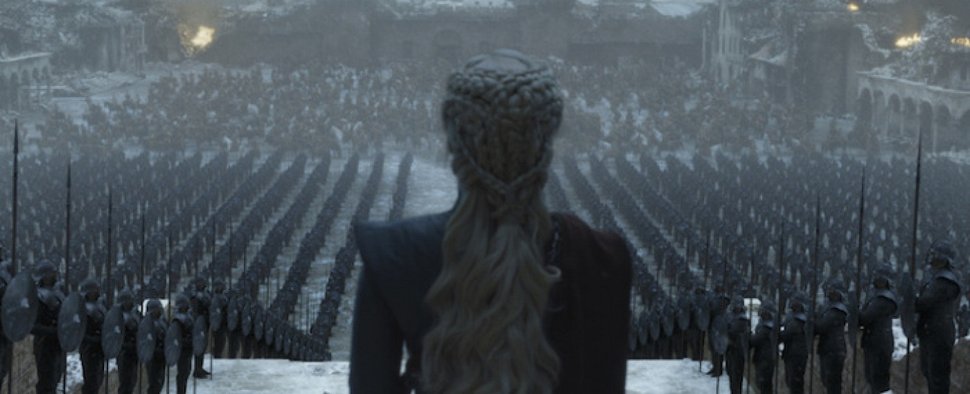 Emilia Clarke als Daenerys im Serienfinale von „Game of Thrones“ – Bild: HBO