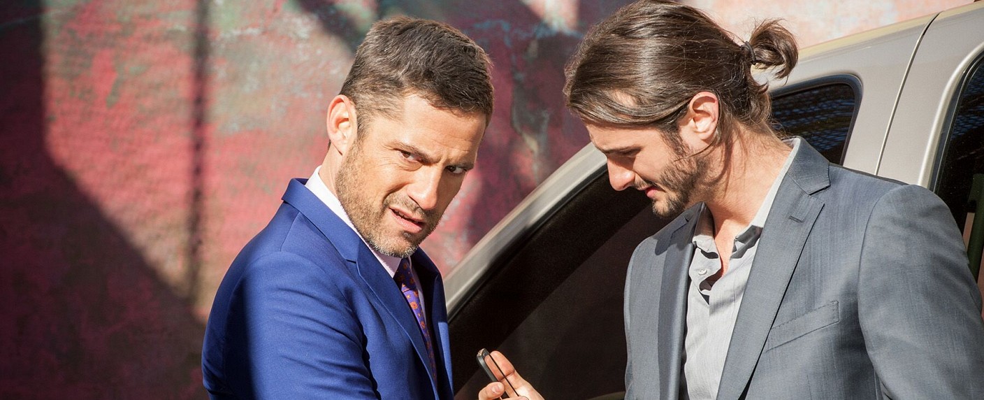 Enrique Murciano („Without A Trace“) neben Anna Paquin in ABC-Pilot „Broken“ – Murciano als Erzfeind von Paquin („True Blood“) – Bild: Starz