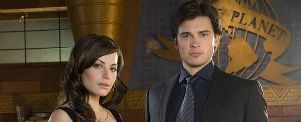 Erica Durance und Tom Welling in „Smallville“ – Bild: The CW